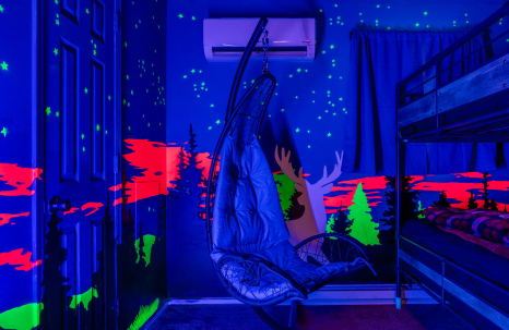 A chair in a room AI-generated content may be incorrect., Picture